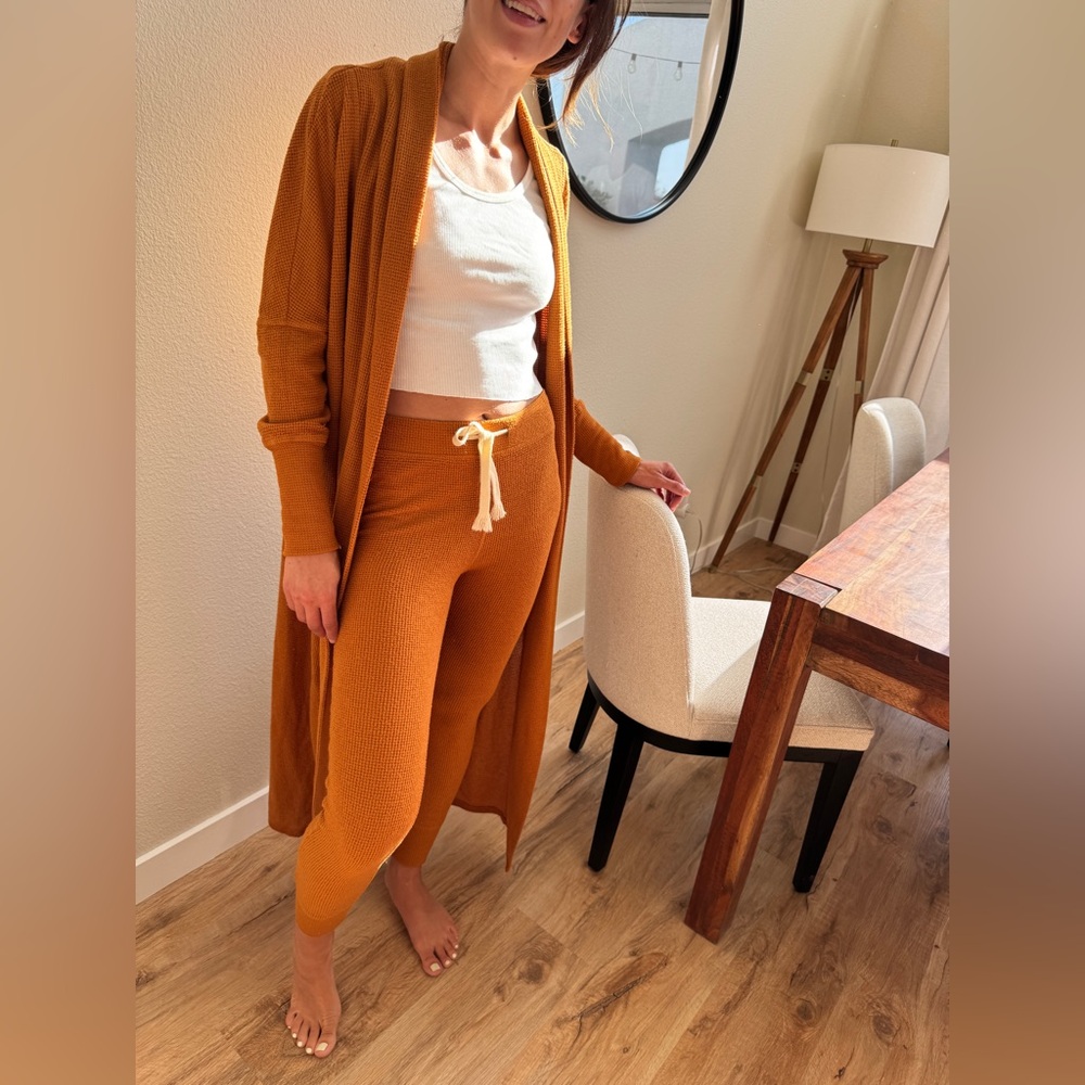 Free People Mustard Lounge Set - Picture 6 of 6